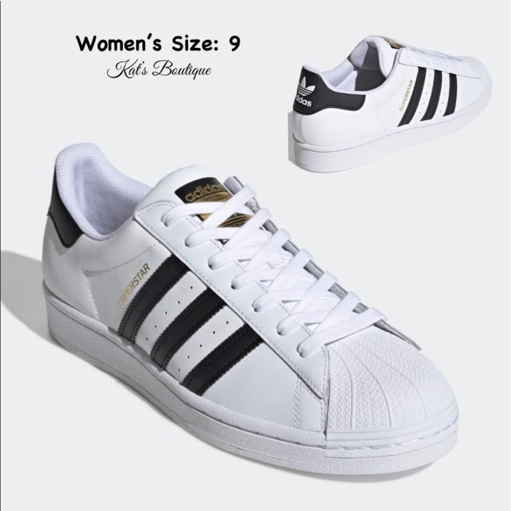 NWOT Adidas Originals Women’s Superstar, Size: 9
